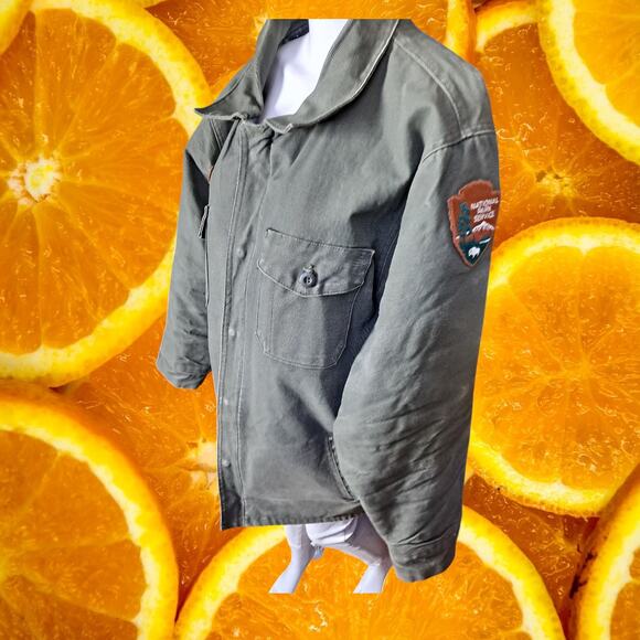 VF Imageware Men's National Park Service Long Sleeve Lined Field Jacket Size L‎ - Picture 1 of 11